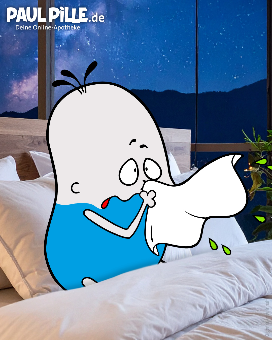 Endlich schlafen – trotz Erkältung!