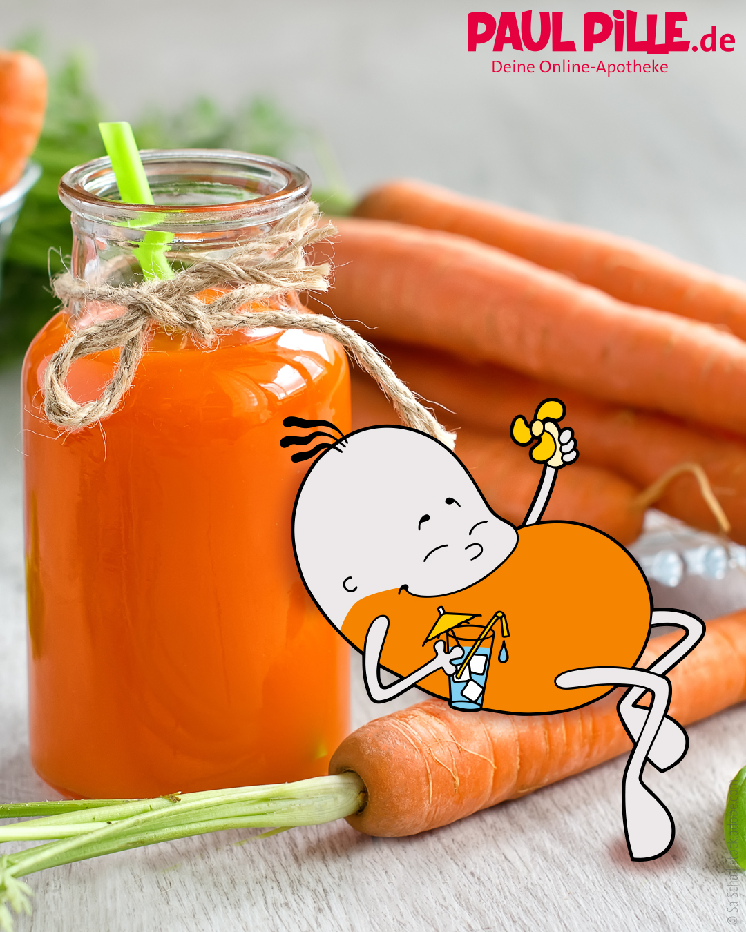 Hattu Möhrchen? Hattu Beta-Carotin!