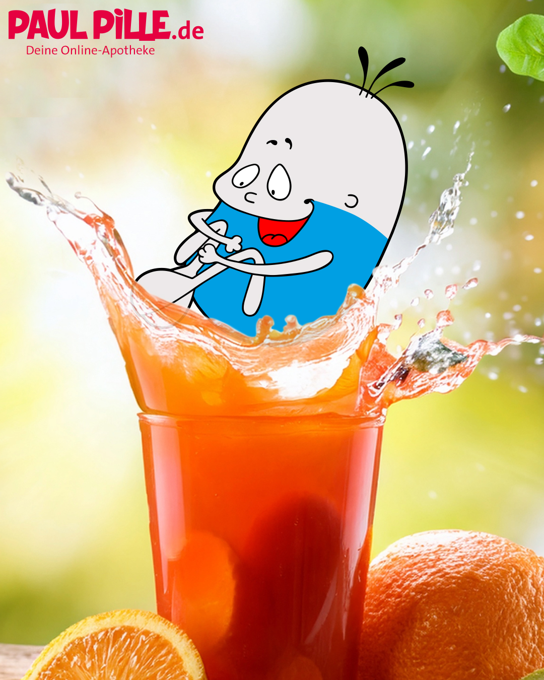 Mit allen Wassern hydriert